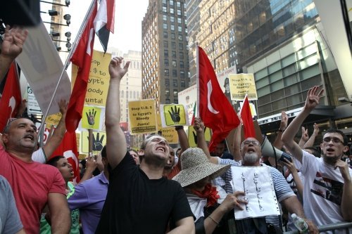 Mısır’daki Darbe Ve Katliam New York’ta Kınandı