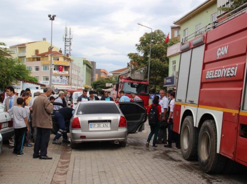 Navigasyon Cihazı Yangın Çıkardı