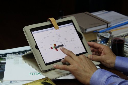 Nazilli'de Belediye Fen İşleri Gps İle Takip Ediliyor