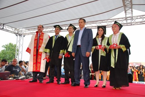 NKÜ’de Mezuniyet Coşkusu
