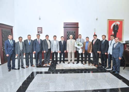Ogiad'tan Vali Cerrah'a Ziyaret