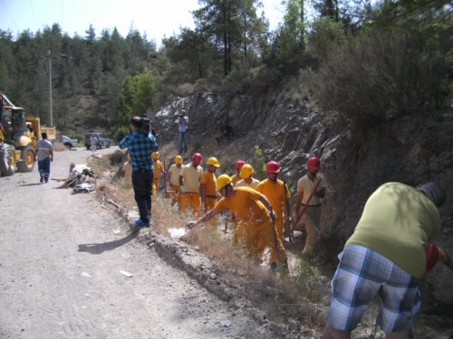 Ormanı Çöplüğe Çevirdiler