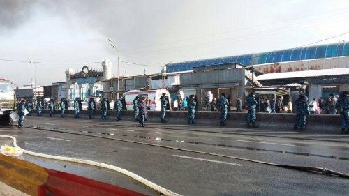 Orta Asya’nın En Büyük Pazarı Alevlere Teslim