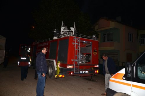 Osmancık’ta Korkutan Yangın