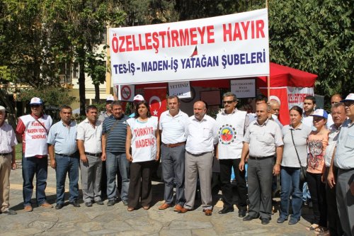 Özelleştirmeye Karşı 50 Bin İmza Topladılar
