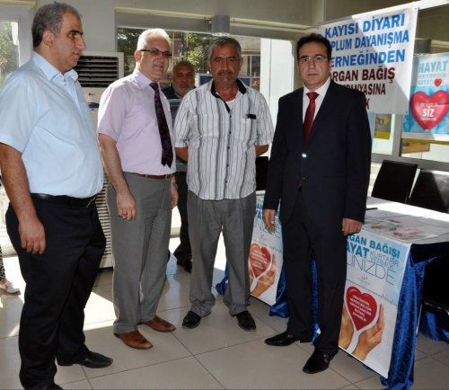 Ptt’de Organ Bağış Standı Kuruldu
