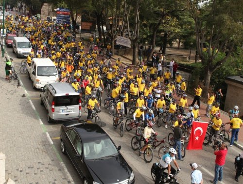 Sağlık İçin Pedal Çevirdiler