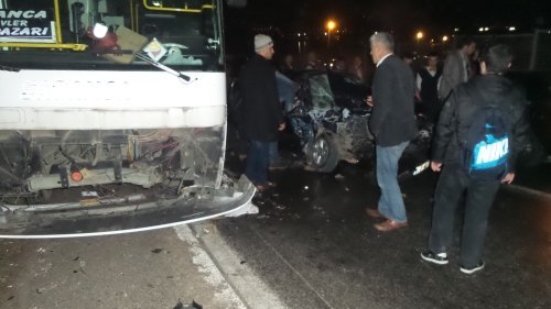 Sakarya'da kaza: 1 Ölü, 7 Yaralı