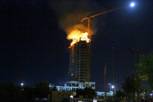 Samsun’da Otel Yangını