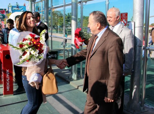 Samsun'da Raylarda 3 Yılda 47 Milyon Yolcu Taşındı
