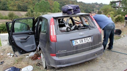Samsun'da Trafik Kazası