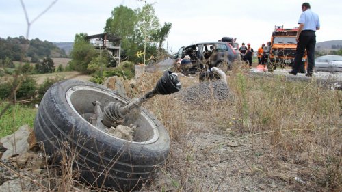 Samsun'da Trafik Kazası