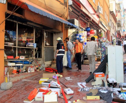 Samsun’da Yangın