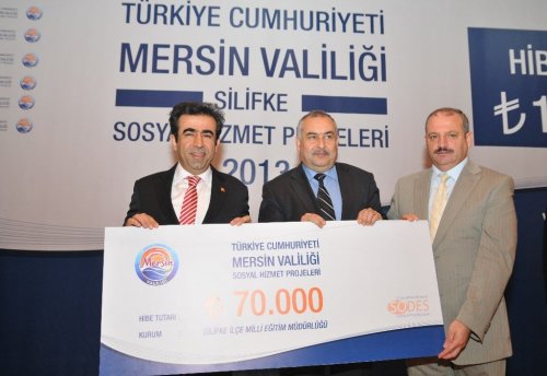 Silifke’ye 140 Bin Liralık Sodes Desteği
