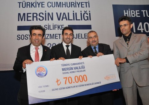 Silifke’ye 140 Bin Liralık Sodes Desteği