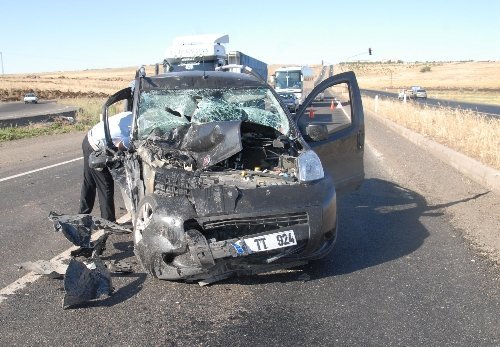 Siverek’te Trafik Kazası: 4 Yaralı