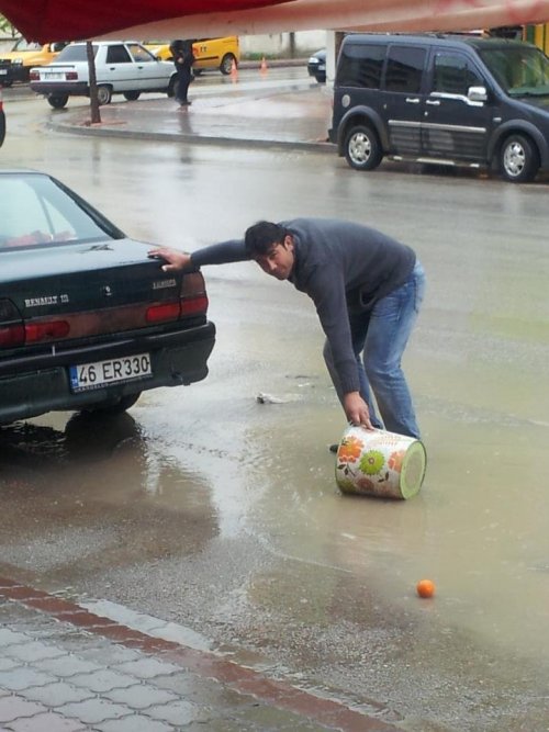 Su Kesintisine Yağmurlu Çözüm