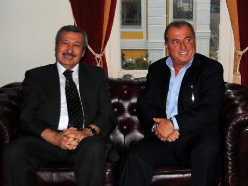 Terim Ve Futbolculardan Destek Ziyareti