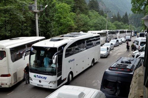 Trabzon’da Milli Parklara Ziyaretçi Yoğunluğu