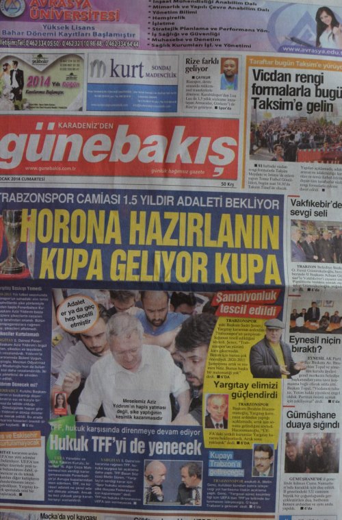 Trabzon’da Yerel Gazeteler Ayağa Kalktı