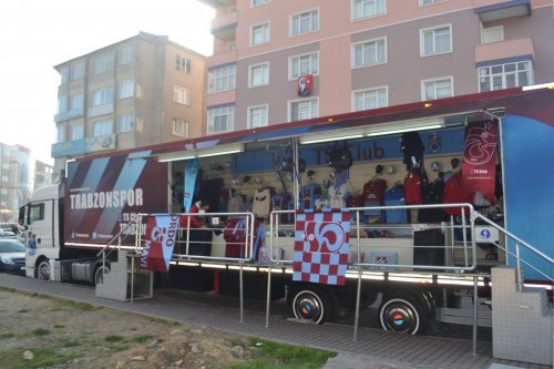 Trabzonspor Tırı İlk Kez Çerkezköy’de