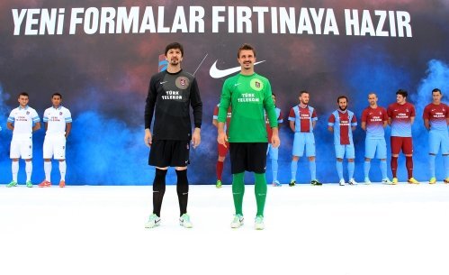 Trabzonspor'un Yeni Formaları Görücüye Çıktı