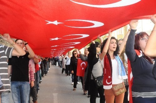 Türkçülük Günü Yürüyüşünde O Slogan Atıldı