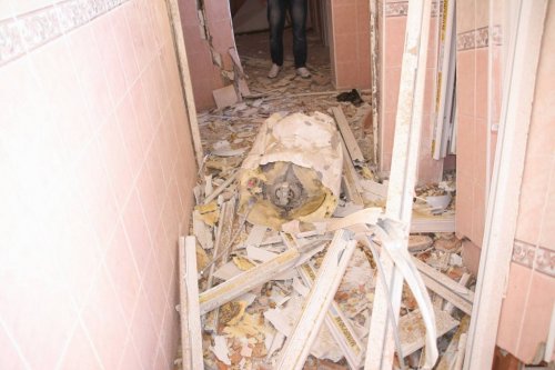 Yozgat’taki Patlamanın Verdiği Hasar Gün Ağarınca Ortaya Çıktı