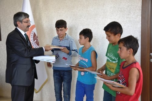 Zile'de Çocuklardan Örnek Davranış