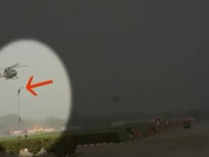 Helikopterden indirilen polisler yere çakıldı!